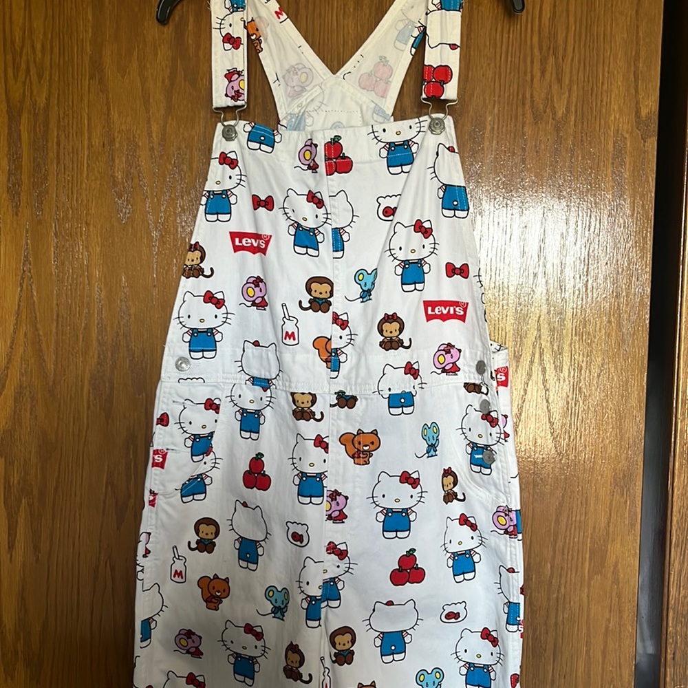 Levi’s x Hello Kitty overalls